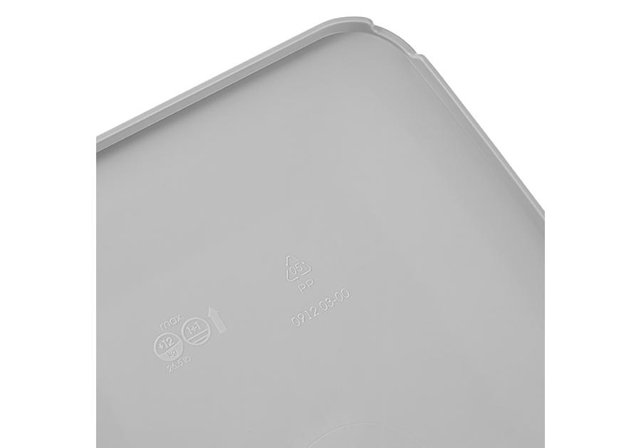 Zdjęcie: Pojemnik lifestyle-box lotta 12 L nordic grey KEEEPER