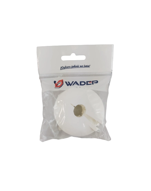 Zdjęcie: Rozeta maskująca plastikowa biała - Fi 14 (3 szt) WADEP