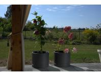 Zdjęcie: Donica Koma walec 380, antracyt LAMELA