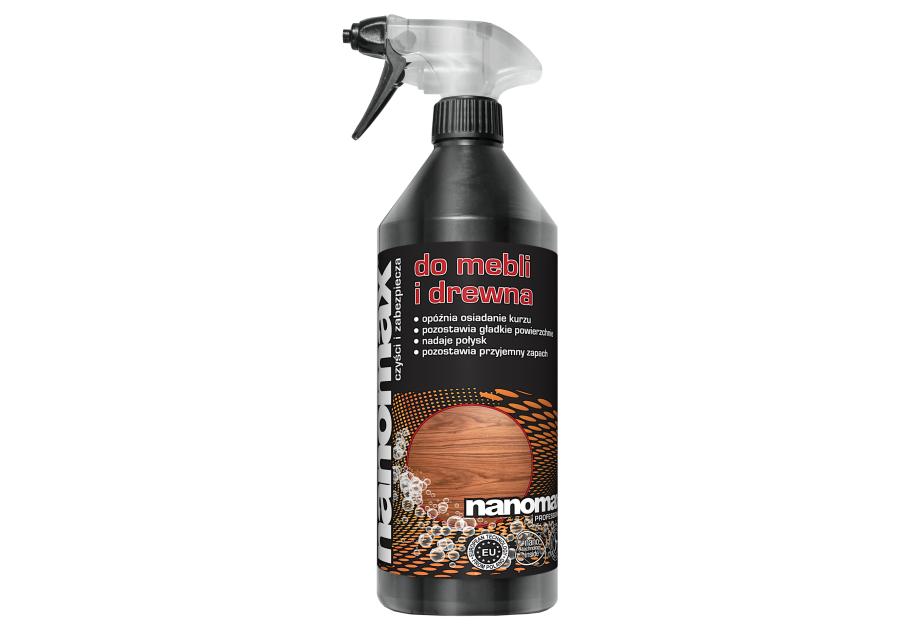 Zdjęcie: Preparat nanomax Professional do Mebli i Drewna 1 L NANOMAX