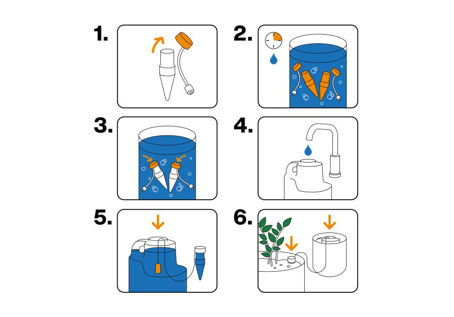 Zdjęcie: System nawadniania roślin Plant Care FISKARS