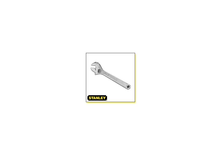Zdjęcie: Klucz nastawny ślimakowy 200 mm, rozstaw max 24 mm STANLEY