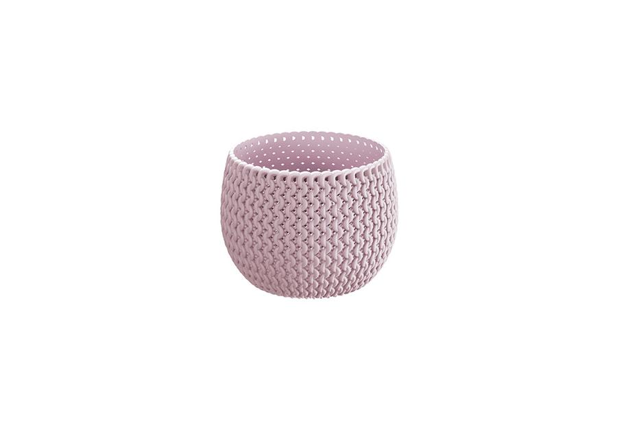 Zdjęcie: Doniczka Splofy Bowl Basic jagodowy jasny 18 cm PROSPERPLAST
