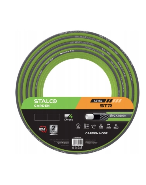 Zdjęcie: Wąż ogrodowy STR 1/2" 30 m STALCO GARDEN