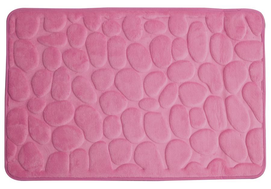 Zdjęcie: Dywanik łazienkowy Rimini 60x95 cm różowy DUSCHY