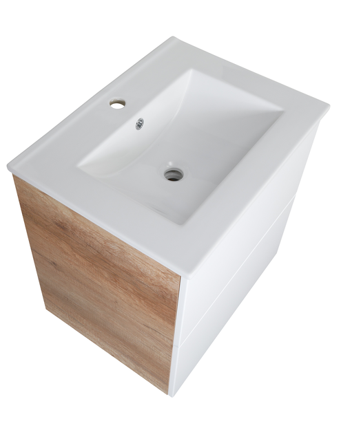 Zdjęcie: Szafka pod umywalkę 60 cm, 2 szuflady, System c biały Country ASTOR