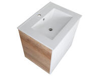 Zdjęcie: Szafka pod umywalkę 60 cm, 2 szuflady, System c biały Country ASTOR