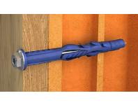 Zdjęcie: Kołek ramowy z wkrętem w powłoce z ocynku płatkowego R-FF1-N-K-DT 10x140 mm 25 szt. RAWLPLUG