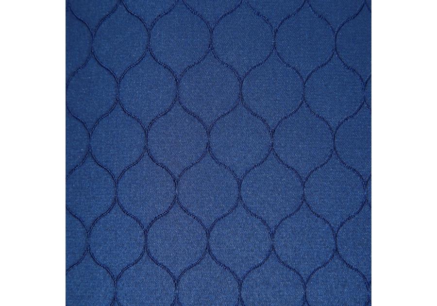 Zdjęcie: Zasłona Rivet 135x250 cm granatowa na przelotkach EUROFIRANY