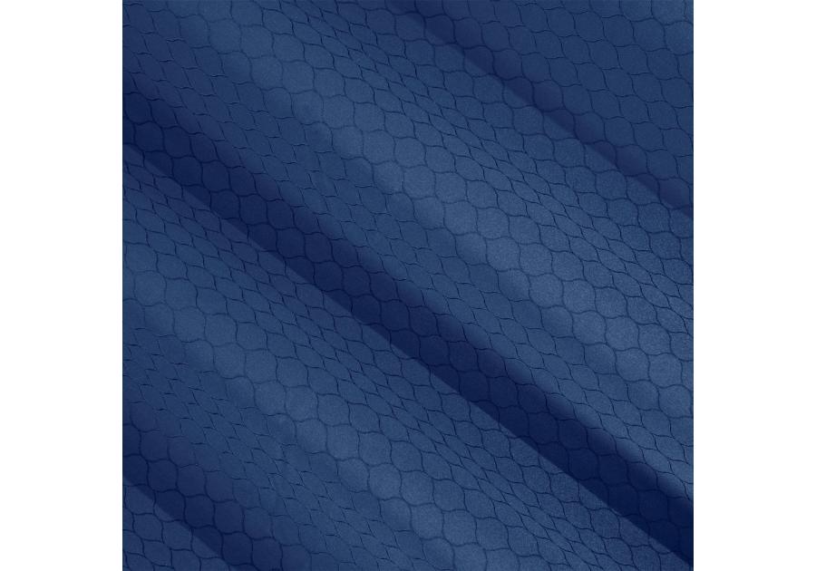 Zdjęcie: Zasłona Rivet 135x250 cm granatowa na przelotkach EUROFIRANY