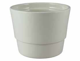 Osłonka doniczkowa 501 poinsencja 12 cm kremowa CERMAX