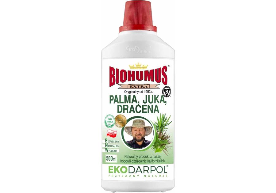 Zdjęcie: Nawóz Biohumus Extra Palma juka dracena 0,5 L EKODARPOL
