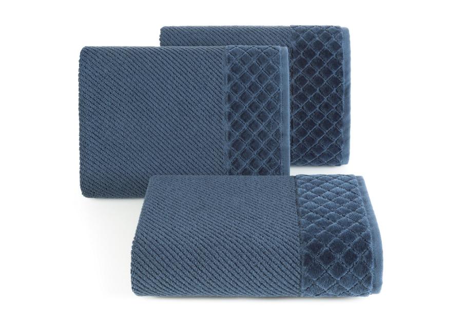 Zdjęcie: Ręcznik Sava 70x140 cm granatowy EUROFIRANY