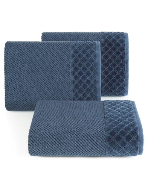 Zdjęcie: Ręcznik Sava 70x140 cm granatowy EUROFIRANY