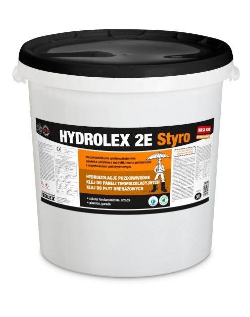 Zdjęcie: Hydroizolacja przeciwwodna 2E Styro Hydroflex IZOHAN