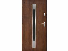 Drzwi zewnętrzne kair orzech 90l kpl PANTOR