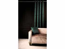 Zasłona welwetowa Maroko 140x270 cm zielony CHIC HOME