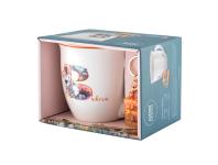 Zdjęcie: Kubek baryłka duża z wywiniętym rantem 630 ml z brelokiem dekoracja Babcia 2 ALTOM DESIGN