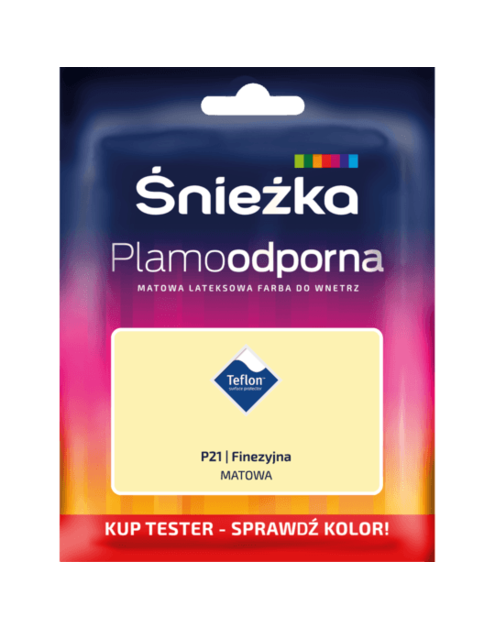 Zdjęcie: Tester farba plomoodporna finezyjna 30 ml ŚNIEŻKA