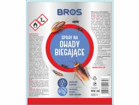 Spray na owady biegające 300 ml BROS