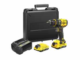 Wiertarko-wkrętarka 20V, 13 mmDD 2x2.0Ah KB STANLEY FATMAX
