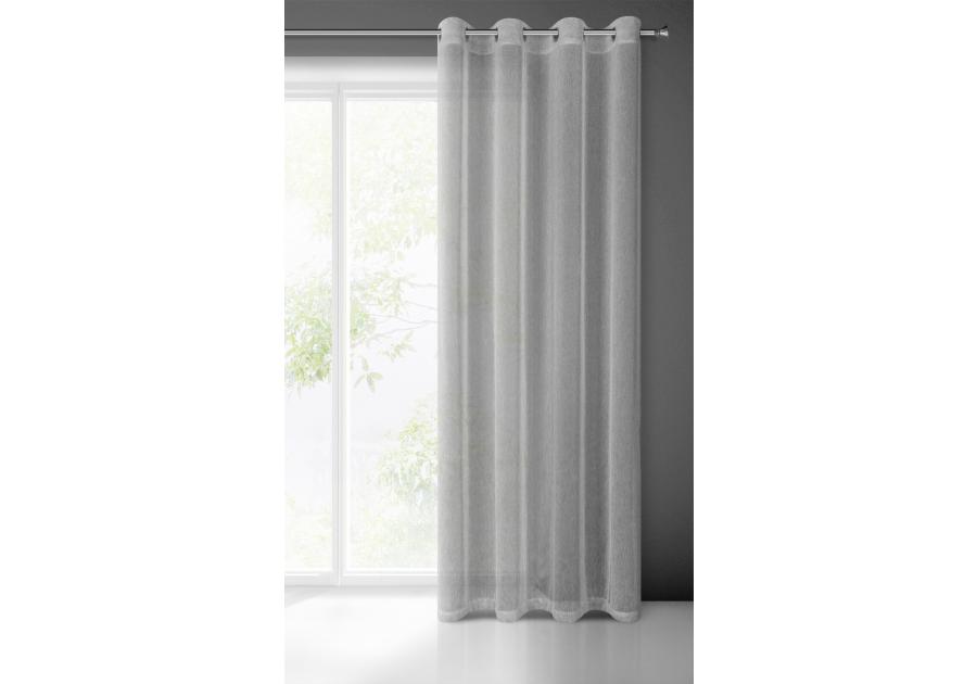 Zdjęcie: Zasłona gotowa Adela 140x250 cm stalowy EUROFIRANY