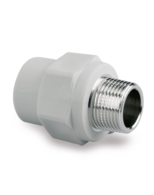 Zdjęcie: Złączka PP-R gwint zewnętrzny 20/1/2 PIPELIFE