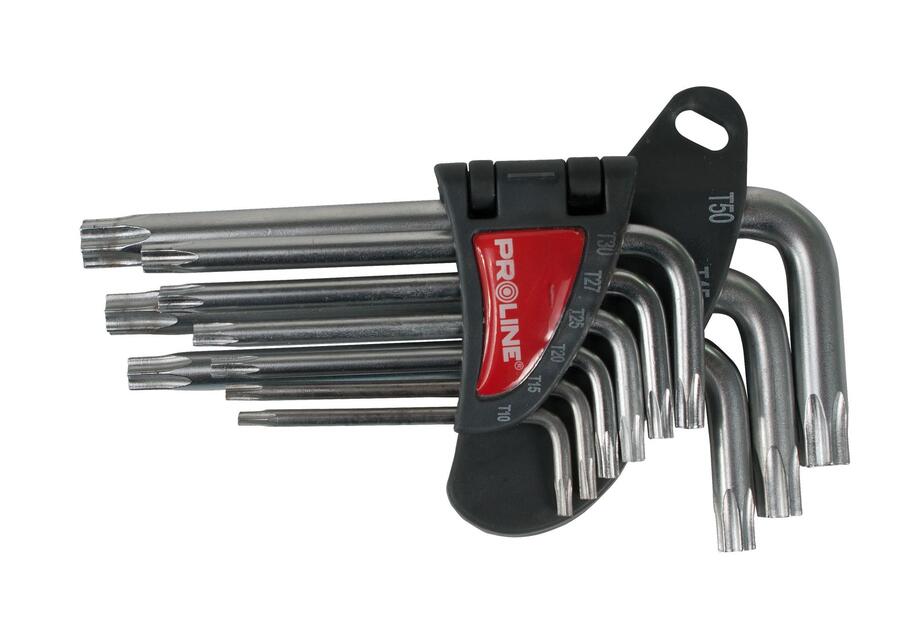 Zdjęcie: Klucze Torx zestaw T10-T50 PROLINE