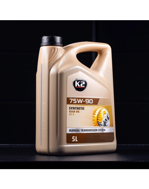 Zdjęcie: Olej syntetyczny 75W-90 5 L K2