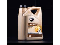 Zdjęcie: Olej syntetyczny 75W-90 5 L K2