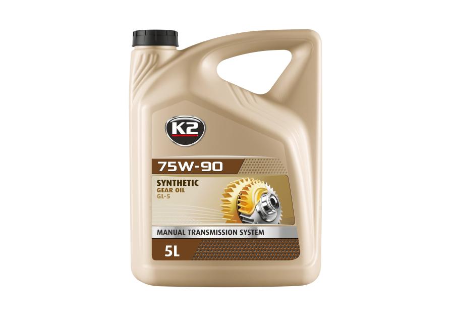 Zdjęcie: Olej syntetyczny 75W-90 5 L K2