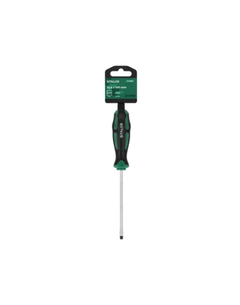 Zdjęcie: Wkrętak płaski 4 x 100 mm S-12356 STALCO