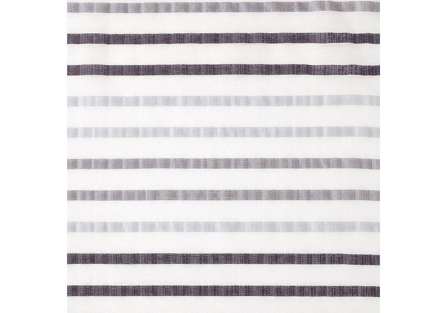 Zdjęcie: Zasłona Umra 140x250 cm srebrno-czarna EUROFIRANY