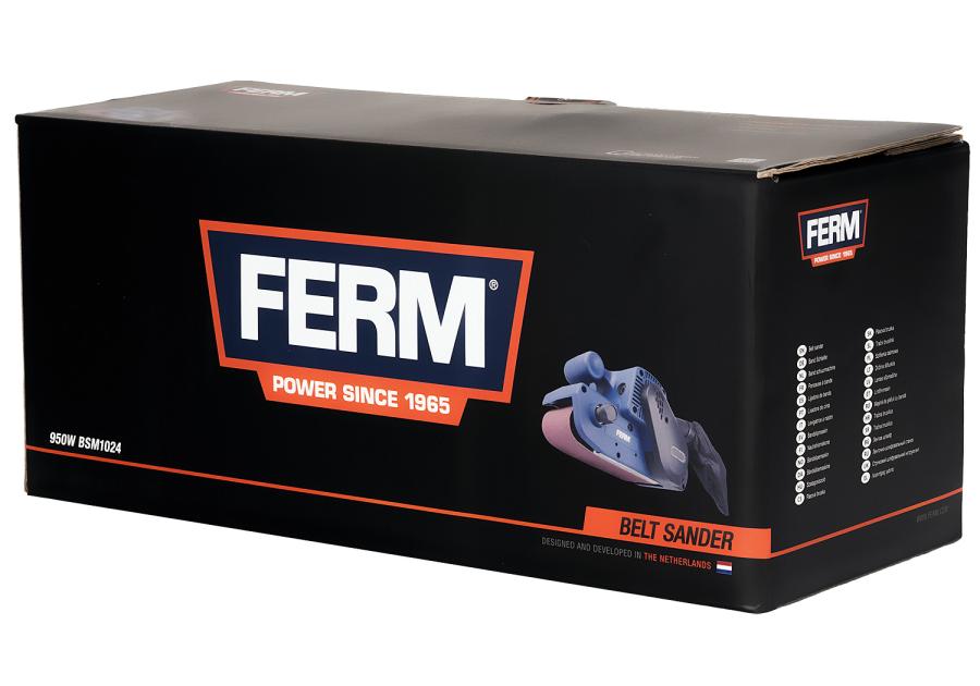 Zdjęcie: Szlifierka taśmowa 950 W FERM