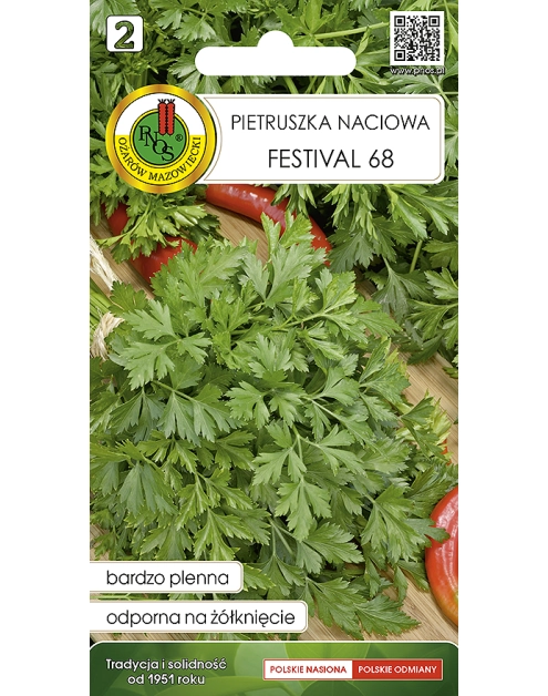 Zdjęcie: Pietruszka naciowa Festival 68, 2 g PNOS