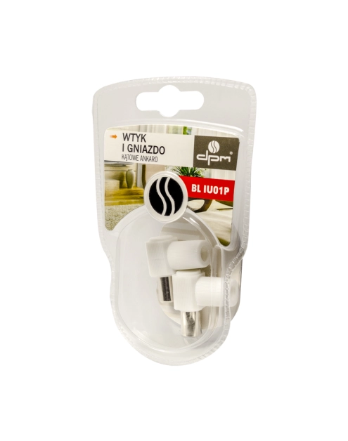 Zdjęcie: Wtyk i gniazdo Ankaro kątowe BLIU01P DPM SOLID