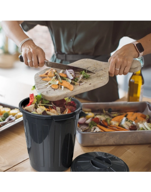 Zdjęcie: Pojemnik do segregacji 50 L Mats graphite KEEEPER