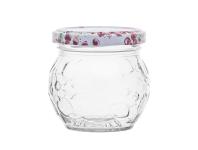 Zdjęcie: Komplet 6 słoików Spiżarnia Pani Domu grawerowanych 215 ml z zakrętką fi 66 4-zaczepową ALTOM DESIGN