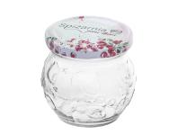 Zdjęcie: Komplet 6 słoików Spiżarnia Pani Domu grawerowanych 215 ml z zakrętką fi 66 4-zaczepową ALTOM DESIGN