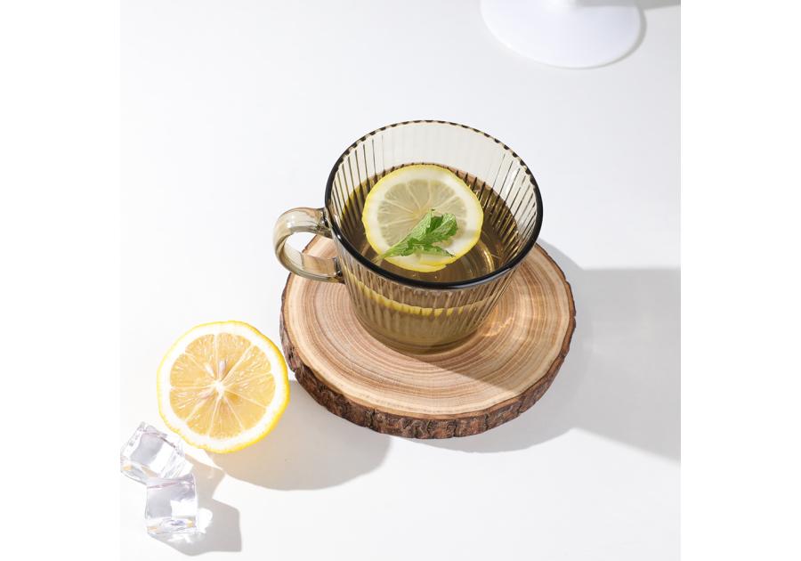 Zdjęcie: Kubek szklany Selena 410 ml bursztynowy ALTOM DESIGN