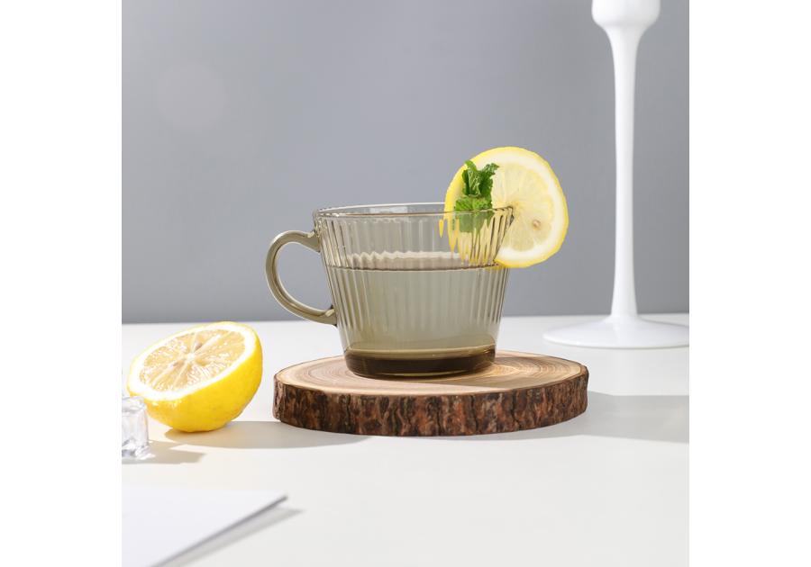 Zdjęcie: Kubek szklany Selena 410 ml bursztynowy ALTOM DESIGN