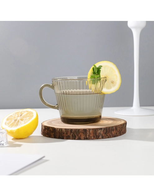 Zdjęcie: Kubek szklany Selena 410 ml bursztynowy ALTOM DESIGN