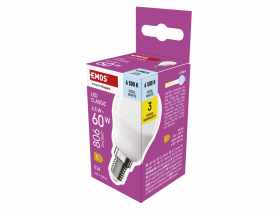 Żarówka LED Classic Mini Globe E14 6,5 W (60 W) 806 lm zimna biel EMOS