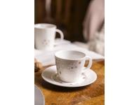Zdjęcie: Filiżanka ze spodkiem porcelanowa świąteczna Zimowy Blask 240 ml ALTOMDESIGN