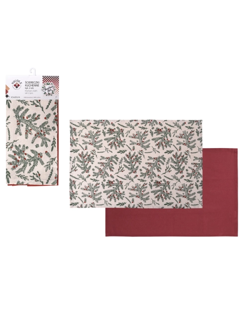 Zdjęcie: Ściereczki kuchenne 2 sztuki Christmas Style 62355 RAVI