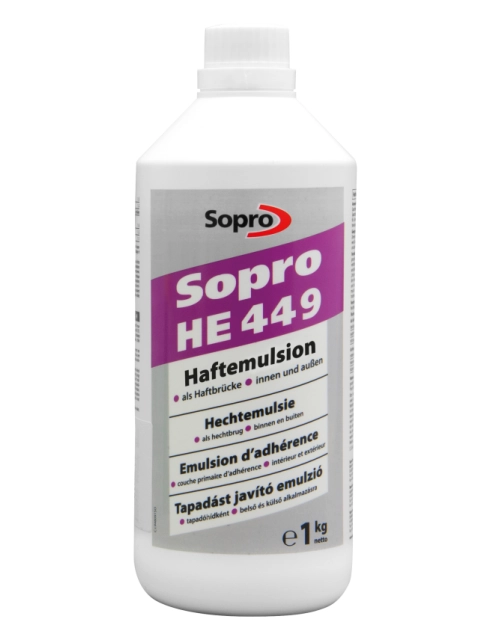 Zdjęcie: Emulsja sczepna do szpachli HE 449 5 L SOPRO