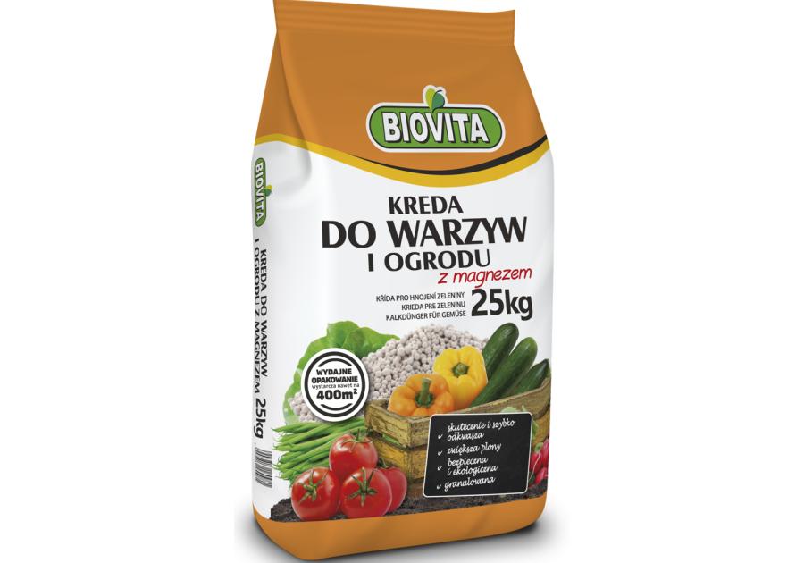 Zdjęcie: Kreda do warzyw i ogrodu 25kg BIOVITA