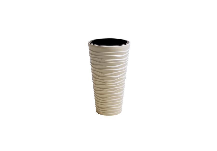 Zdjęcie: Donica Sand Slim krem 349x619 mm PROSPERPLAST