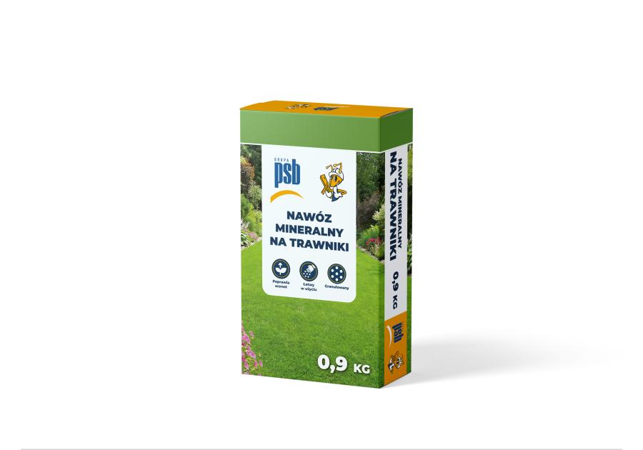 Zdjęcie: Nawóz mineralny na trawniki 0,9 kg PSB PLANTA