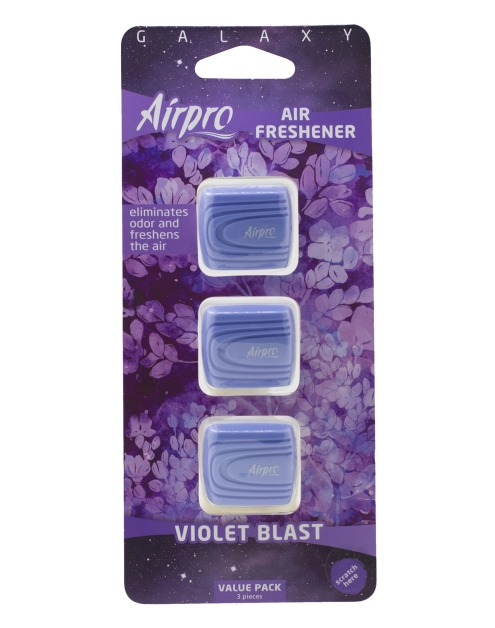 Zdjęcie: Zapach samochodowy Galaxy fresh series Violet Blast - 3 szt.  BOTTARI